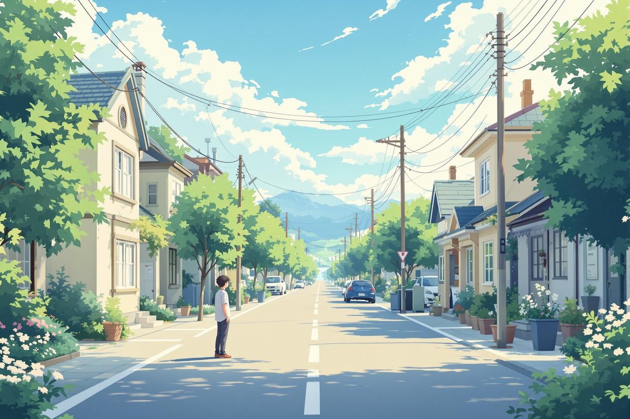 日漫网页板出品作品 - 风居住的街道