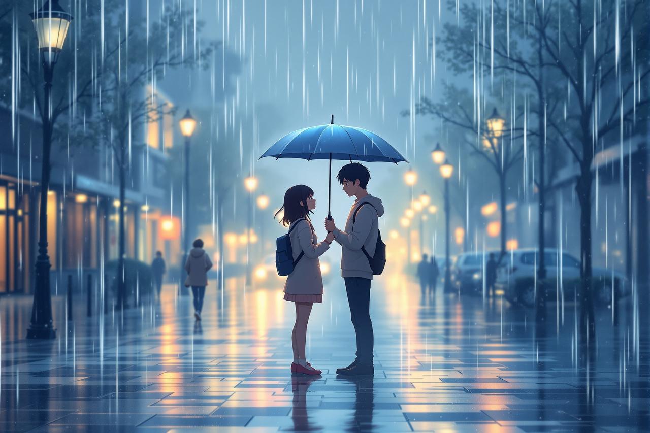 日漫网页板 - 雨季不再来